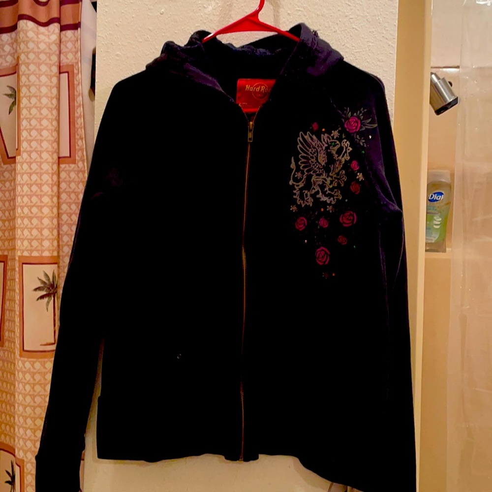 Hard Rock Cafe Women’s XL Jacket w/hood